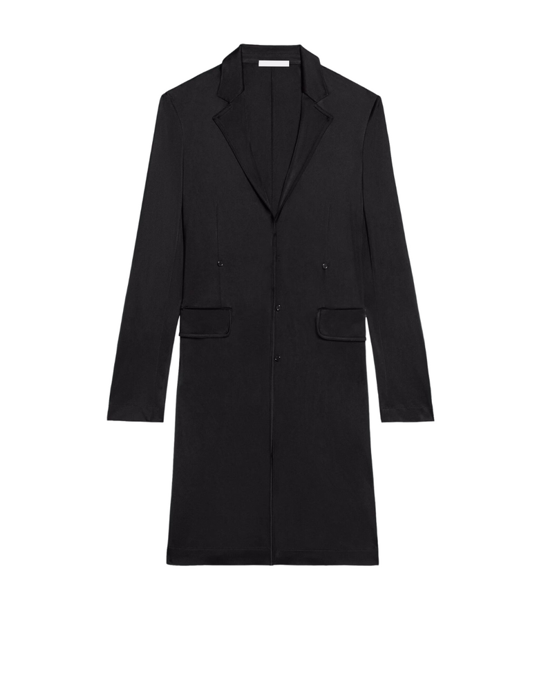 Jersey Classic Coat Black