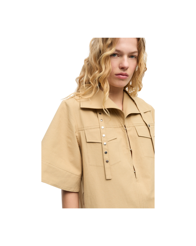 Stretch Cotton Dress