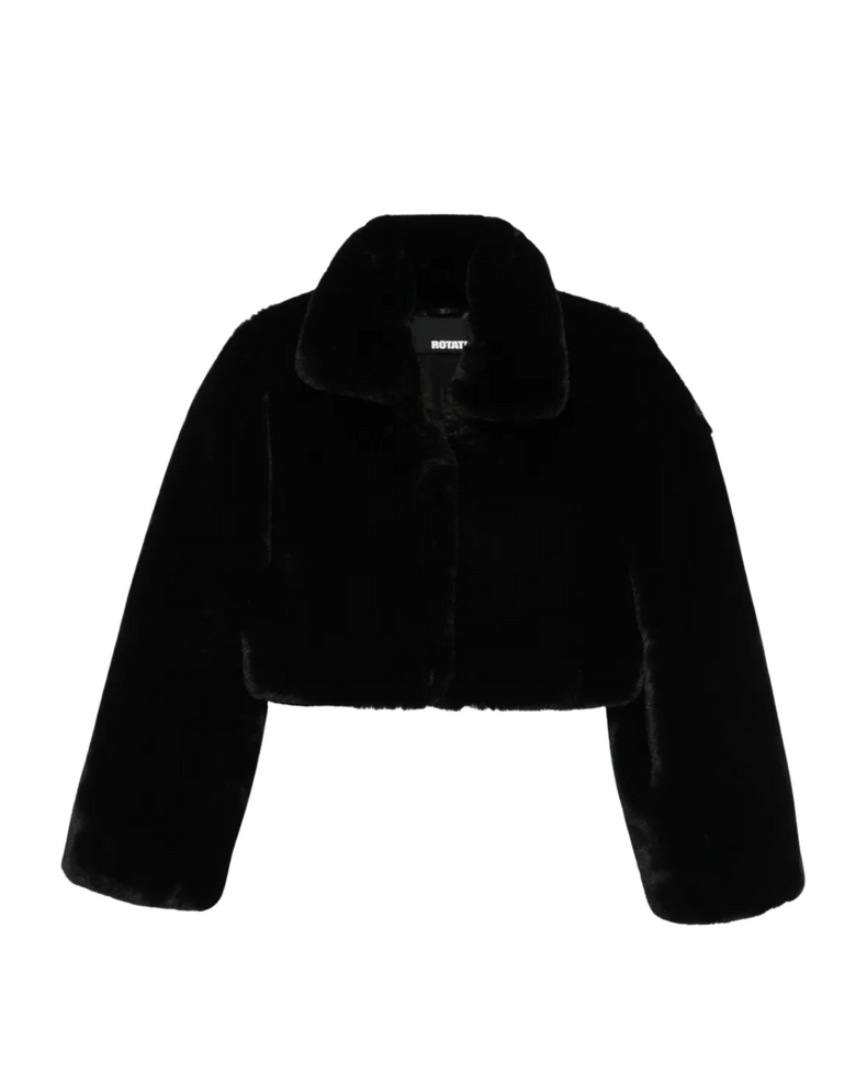 Faux Fur Crop Jacket