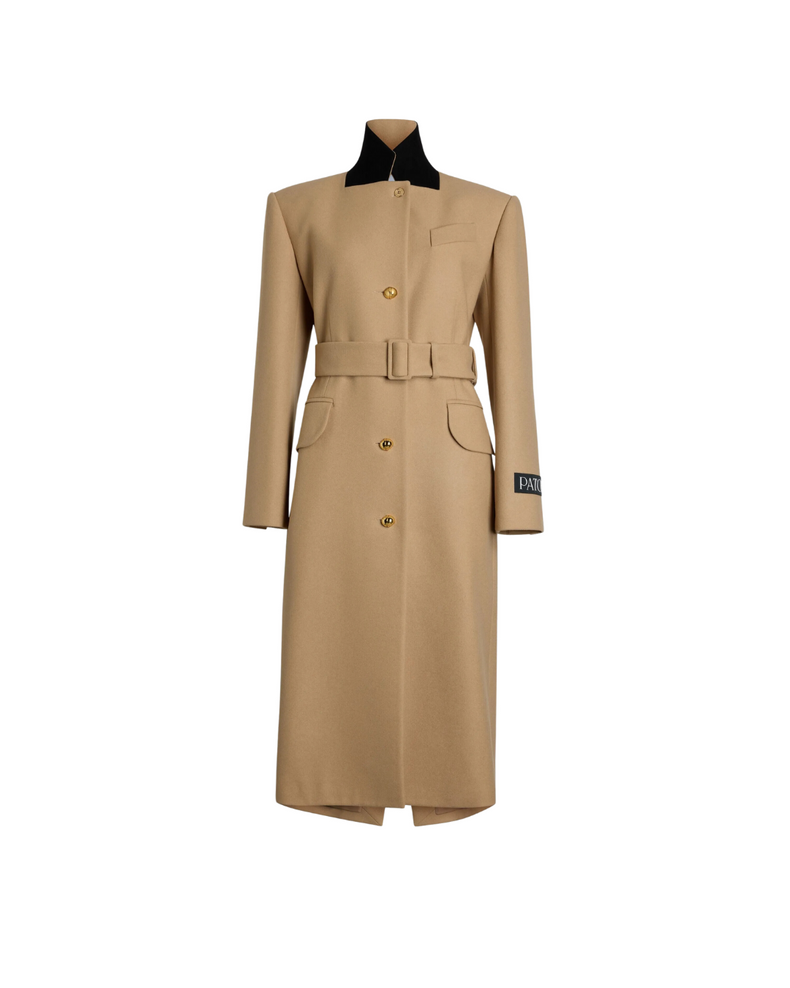 Shouldered Tailored Coat