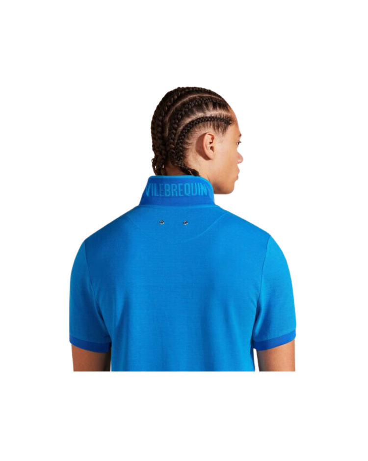 Men Cotton Polo Shirt Solid