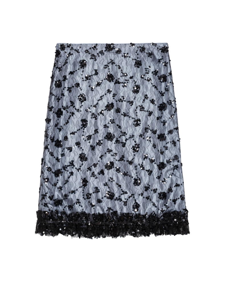 Sequin Lace Skirt