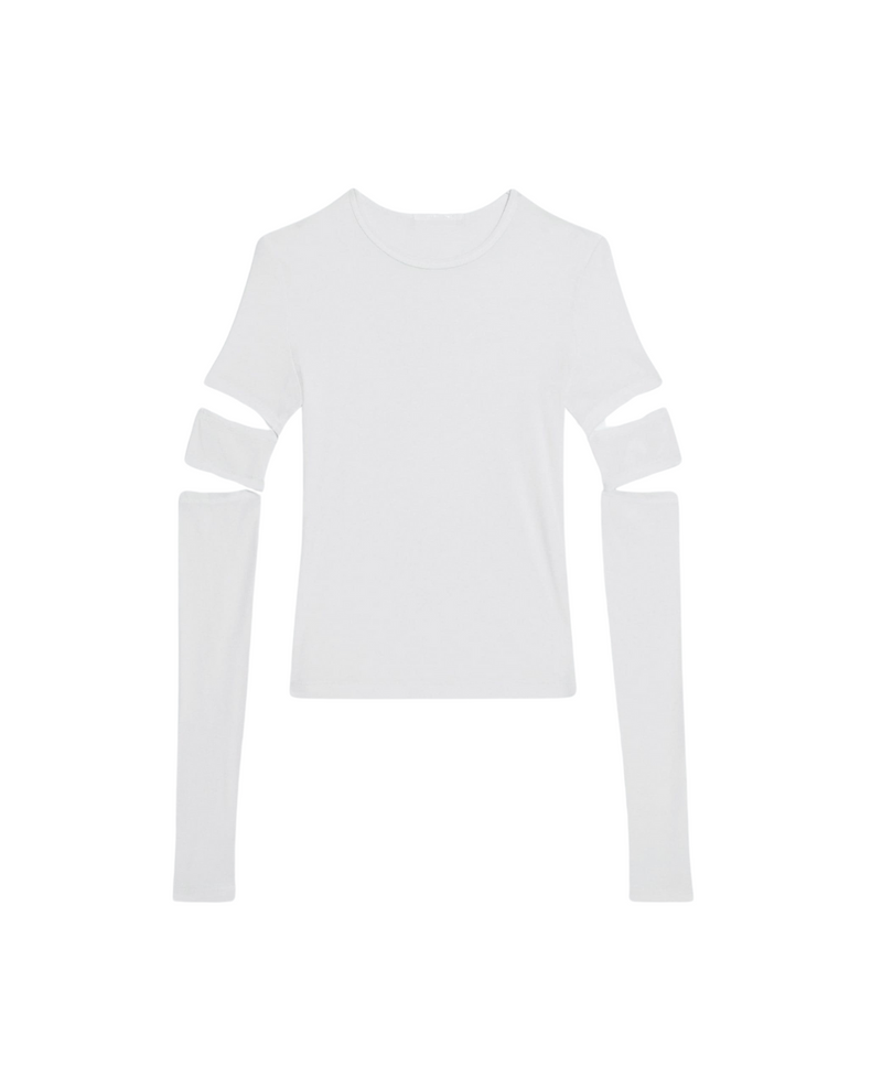Slashed Long-Sleeved Top