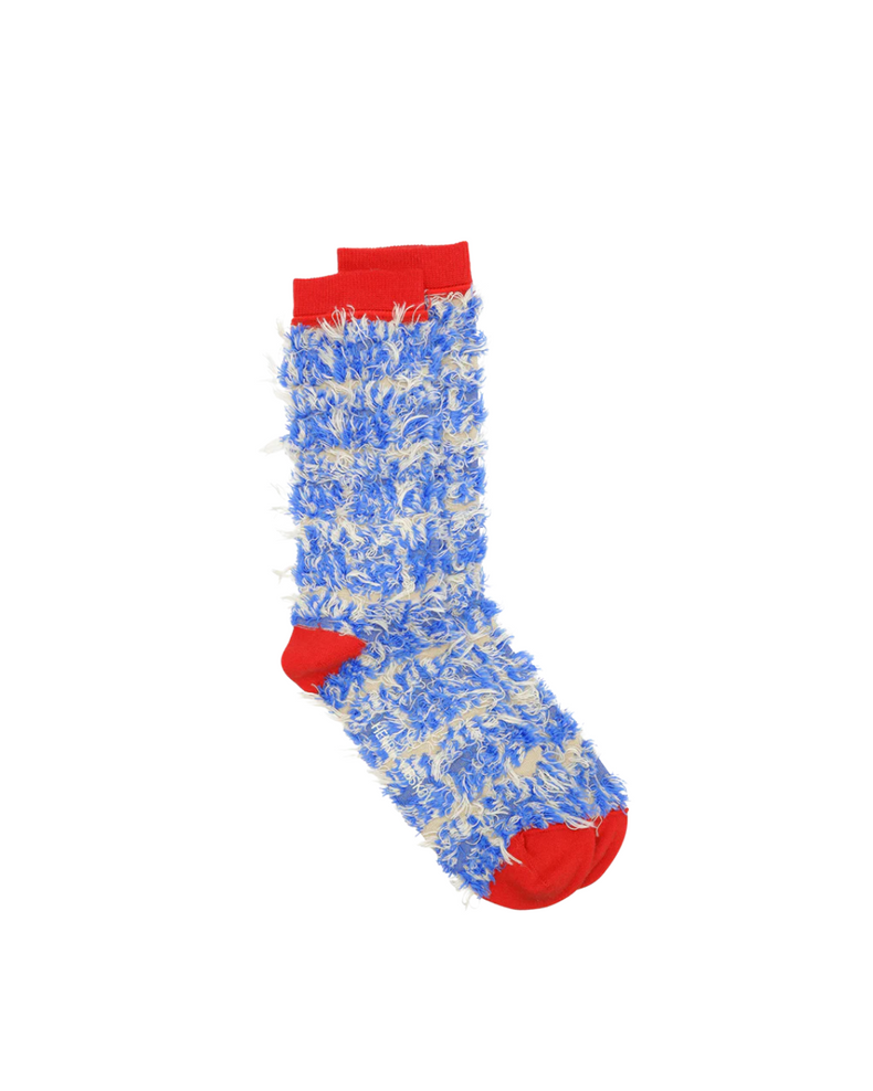 Hairy Handsome Chair Socks Femme Blue Hairy Chair