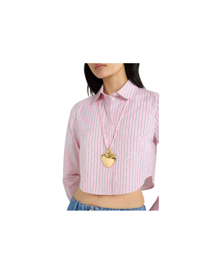 Heart Ribbon Necklace