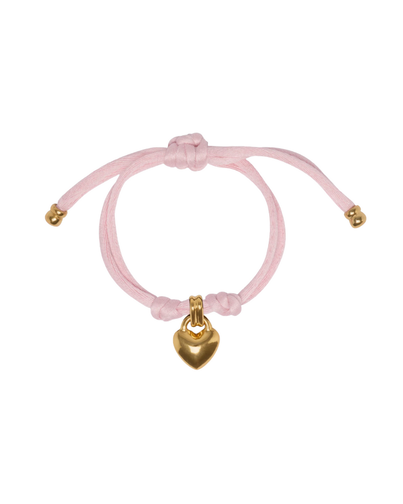 Heart Ribbon Bracelet