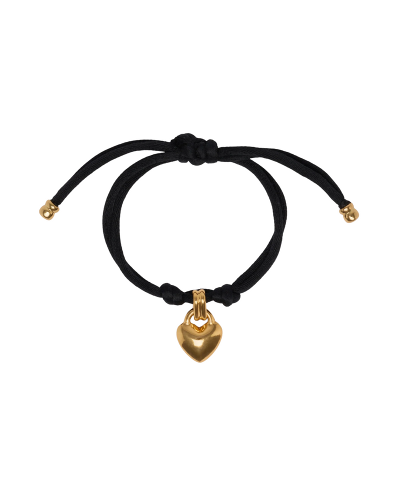 Heart Ribbon Bracelet