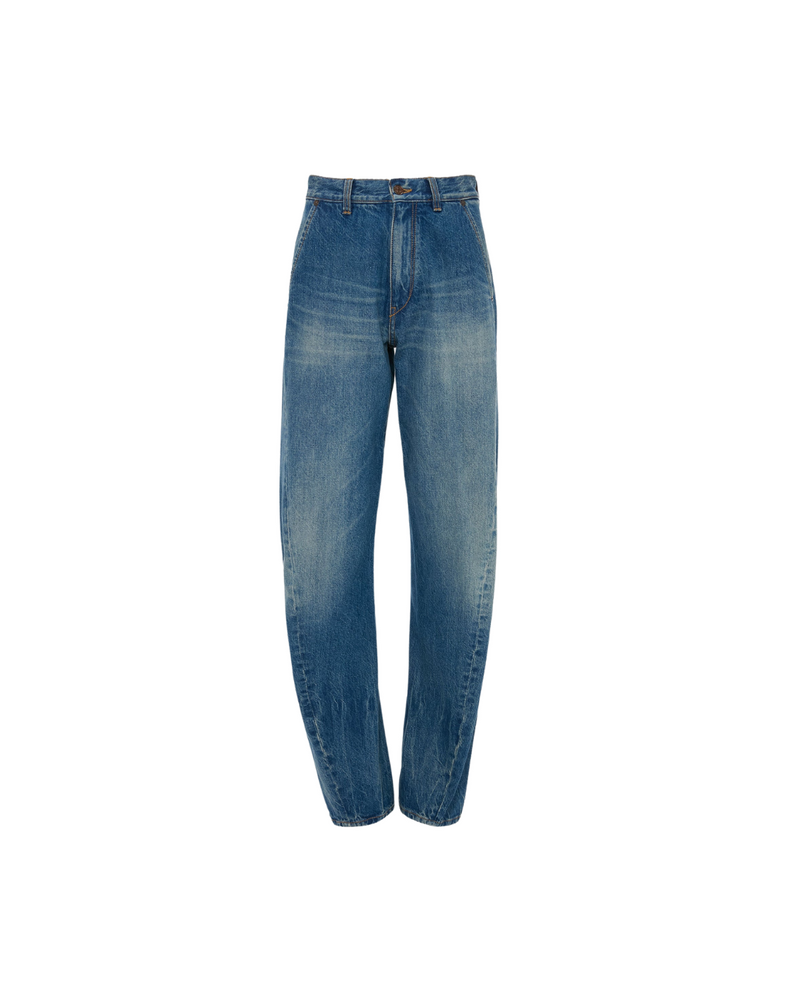 Twisted Low-rise Slouch Jean