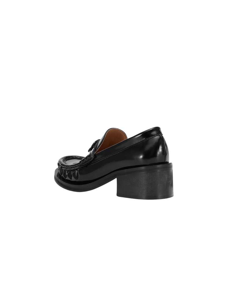Butterfly Mid Heel Loafer Patent