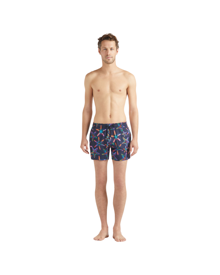 Men Stretch Short Swim Shorts Disco Stars