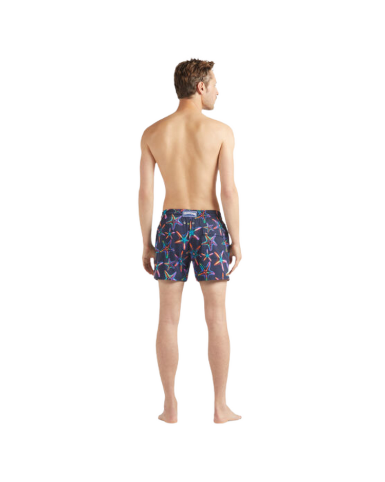 Men Stretch Short Swim Shorts Disco Stars