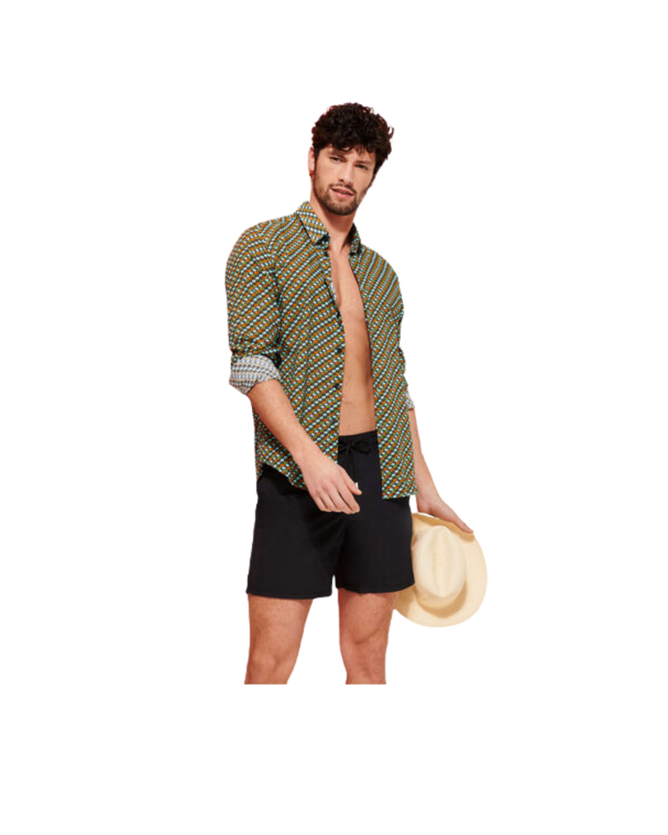 Men Swim Shorts Solid