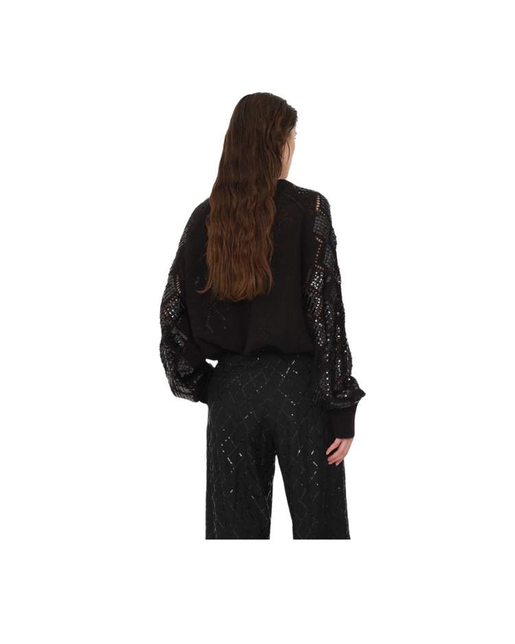 Sequin Knit Jumper