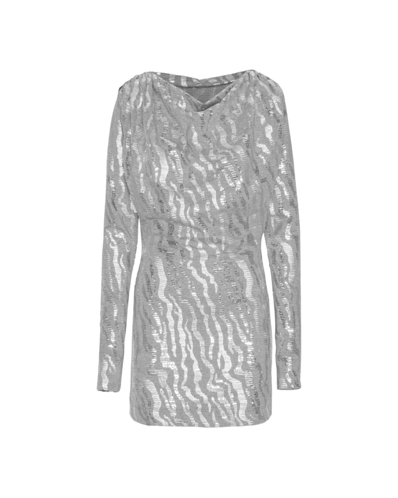 Stretch Sequin Mini Dress