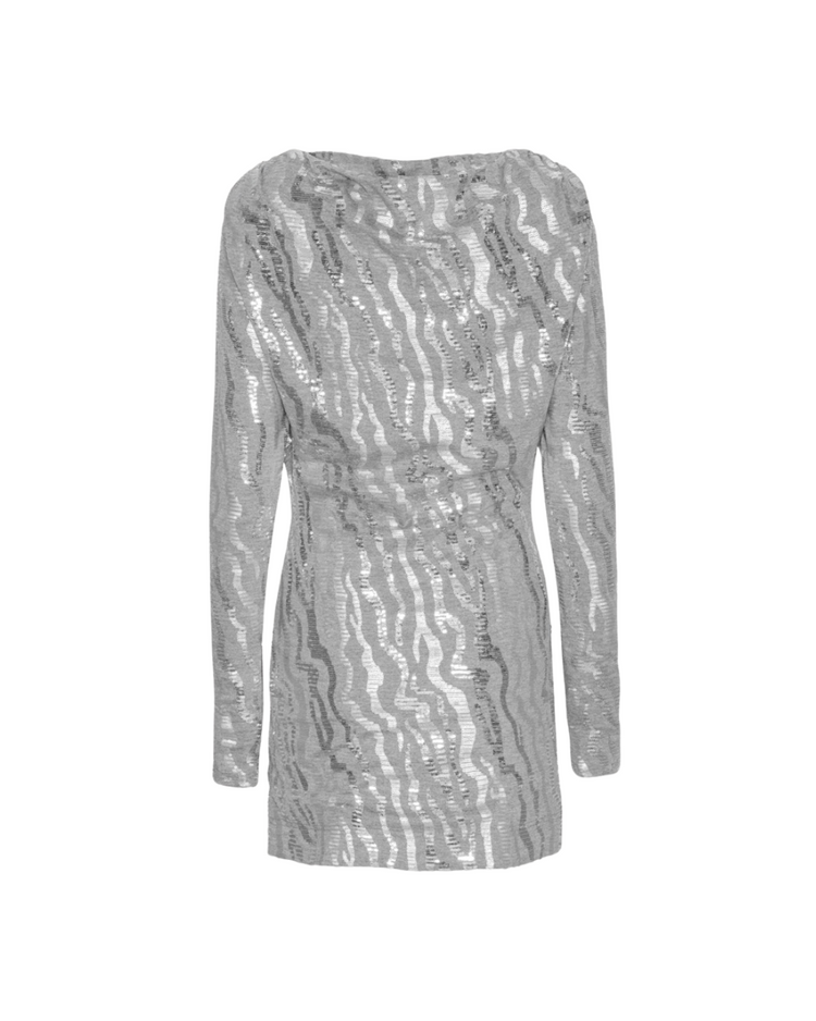 Stretch Sequin Mini Dress