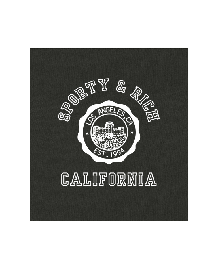 California Emblem Crewneck - Faded Black
