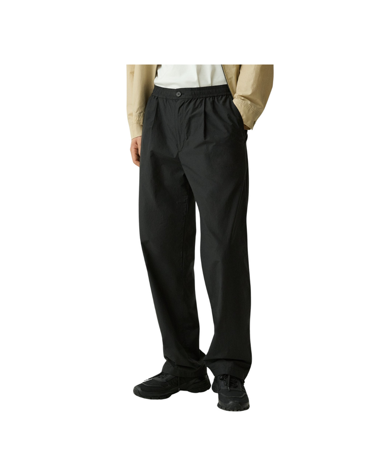 Pleated Drawstring Pant In Cotton-Blend