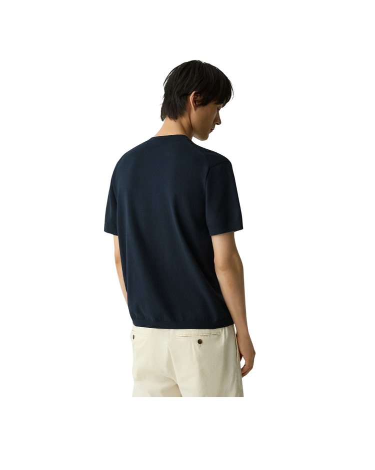 Relaxed Crewneck Tee in Cotton Light Twist