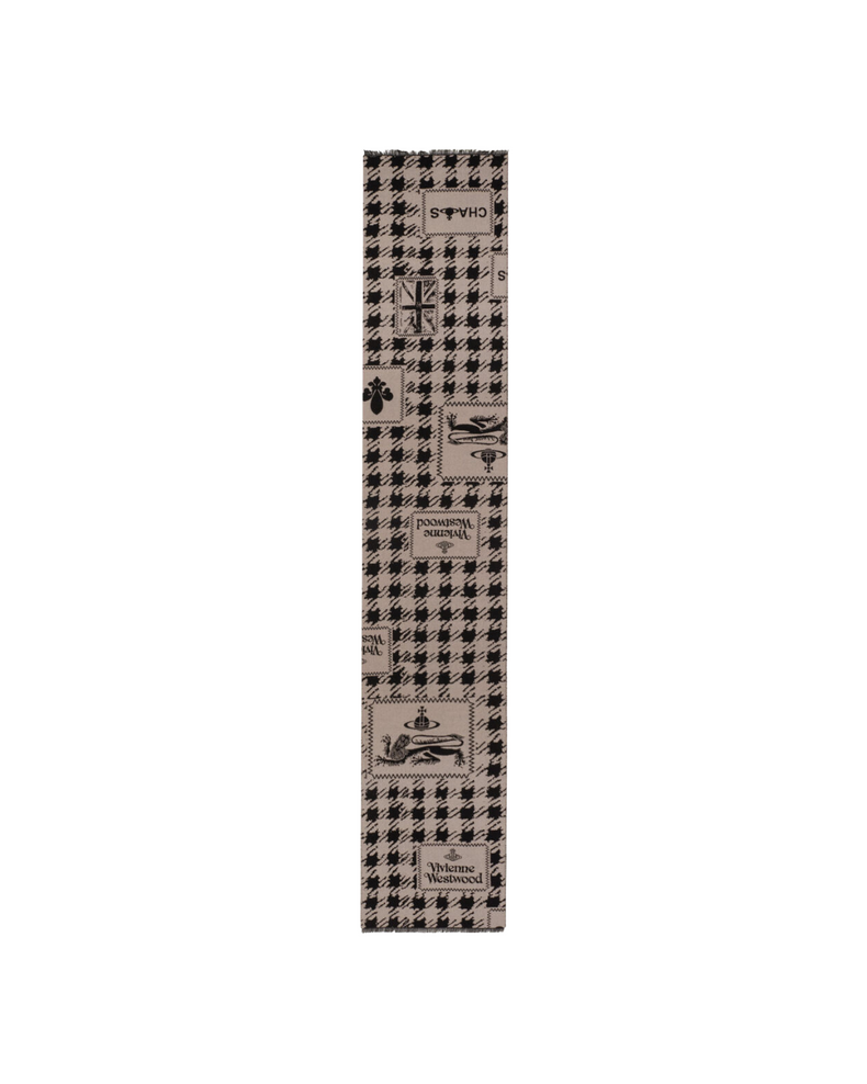 Dogtooth Badge Scarf