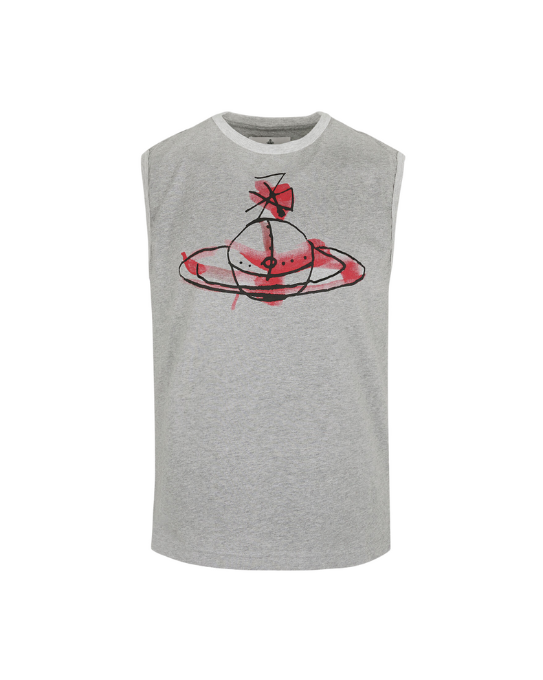 Drawn Orb Muscle T-shirt