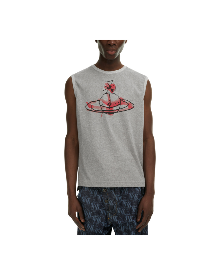 Drawn Orb Muscle T-shirt