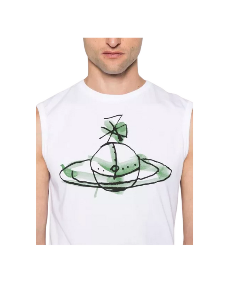 Drawn Orb Muscle T-shirt