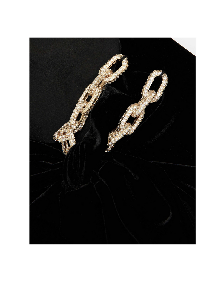 Black Velvet Embellished Mini Dress