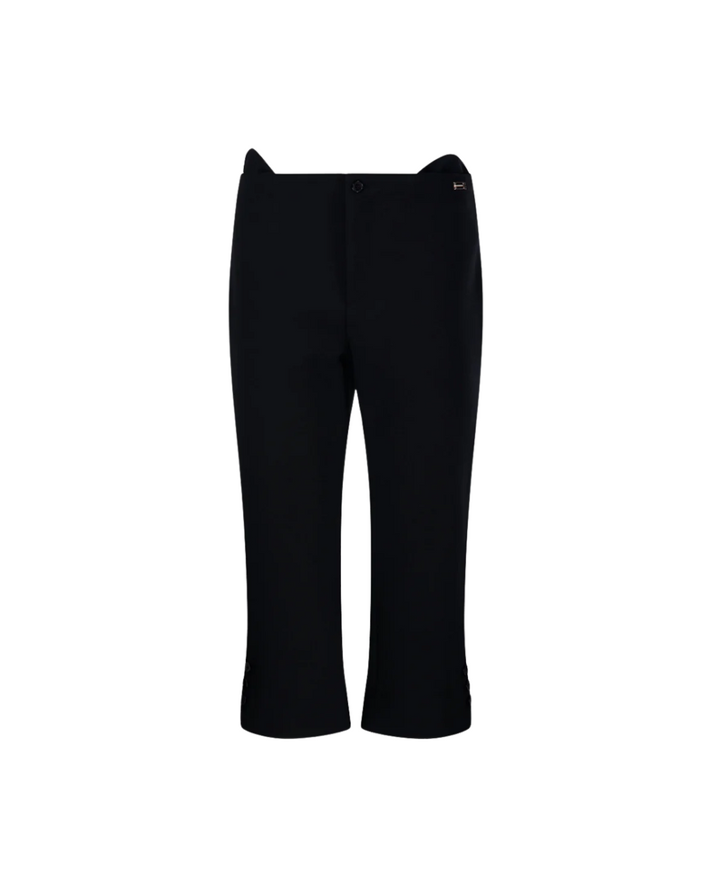 Tab Detail Cropped Trouser