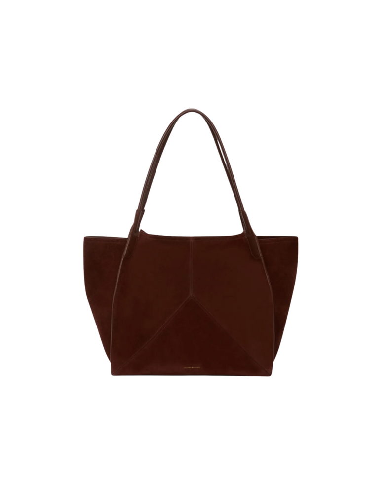 Victoria Tote In Dark Brown
