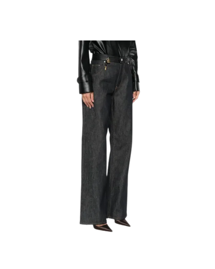 Raw Padlock Jeans