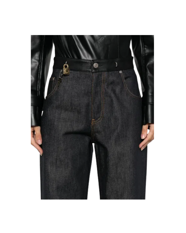 Raw Padlock Jeans