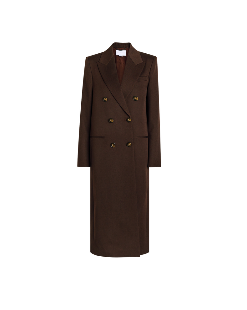 Double-breasted Wool Coat