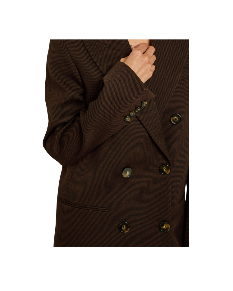 Double-breasted Wool Coat