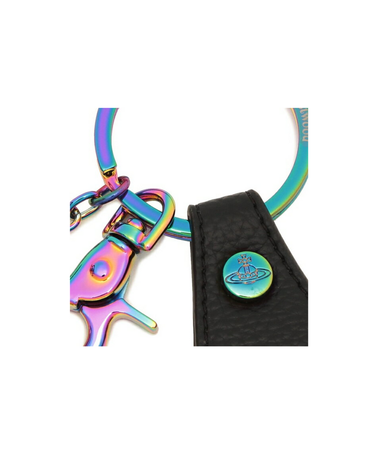 3d Orb Iridescent Keyring