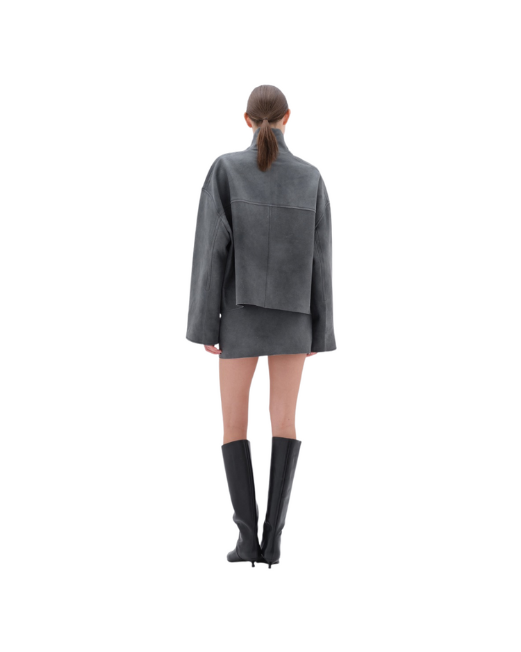 Bonded Leather Jacket