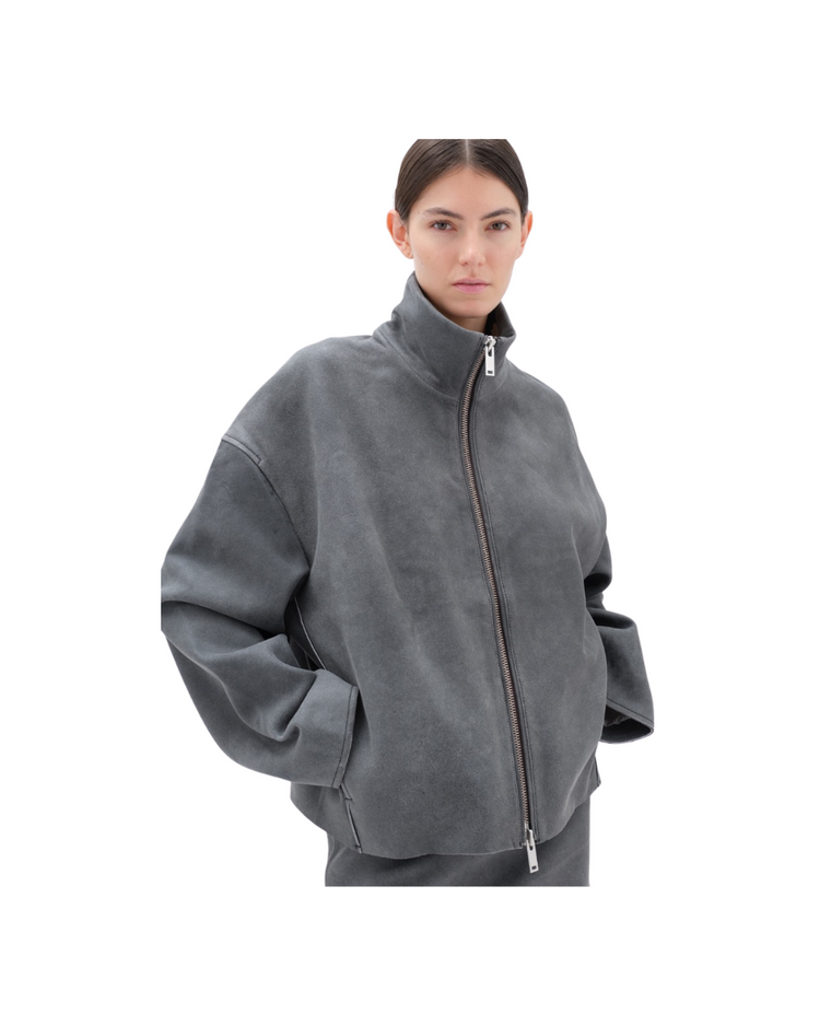 Bonded Leather Jacket