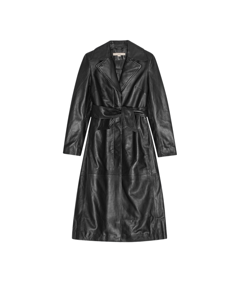 Leather Trenchcoat
