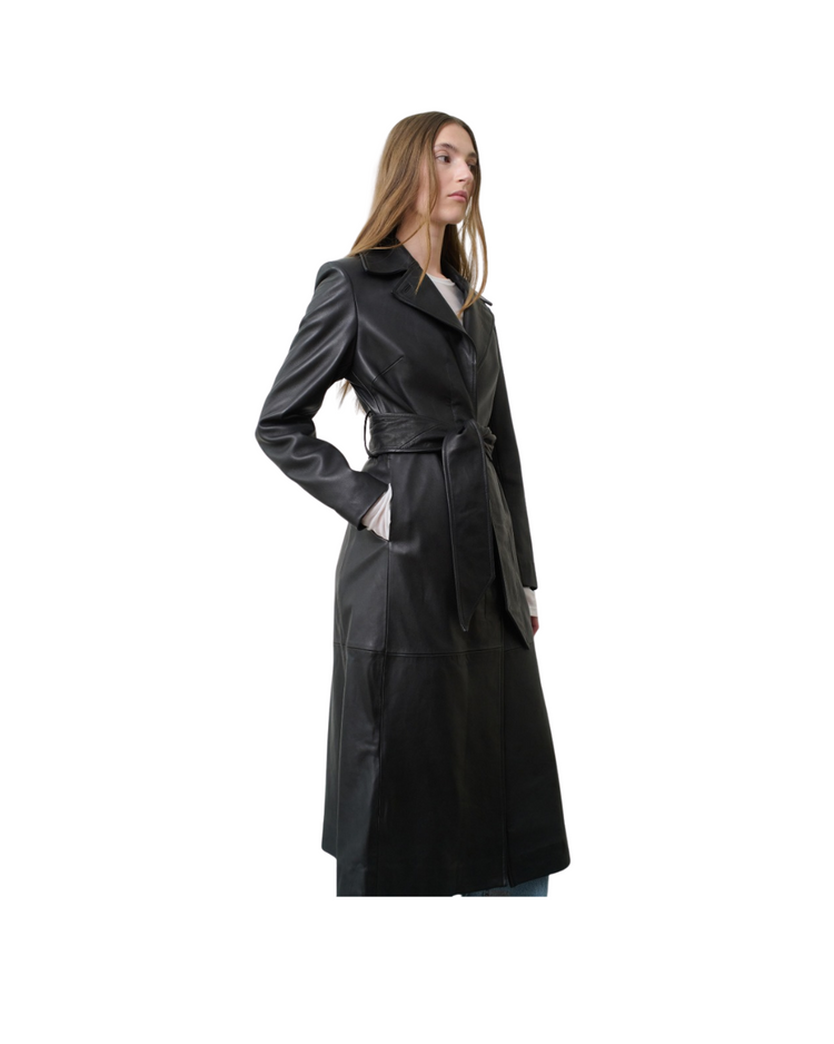 Leather Trenchcoat