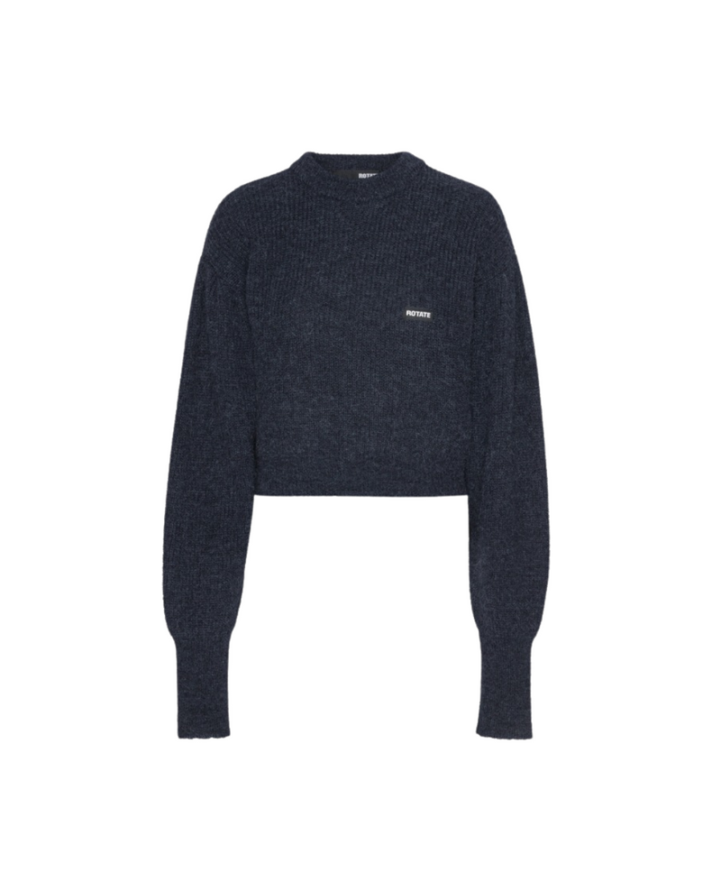Knit Puff Crewneck