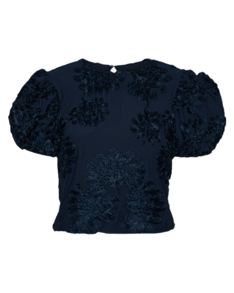 3d Mesh Sleeveless Top