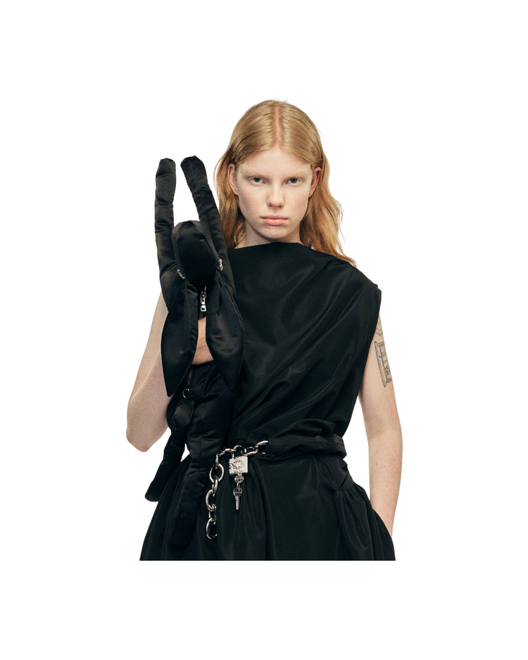 Hip Detail Draped Bind Dress