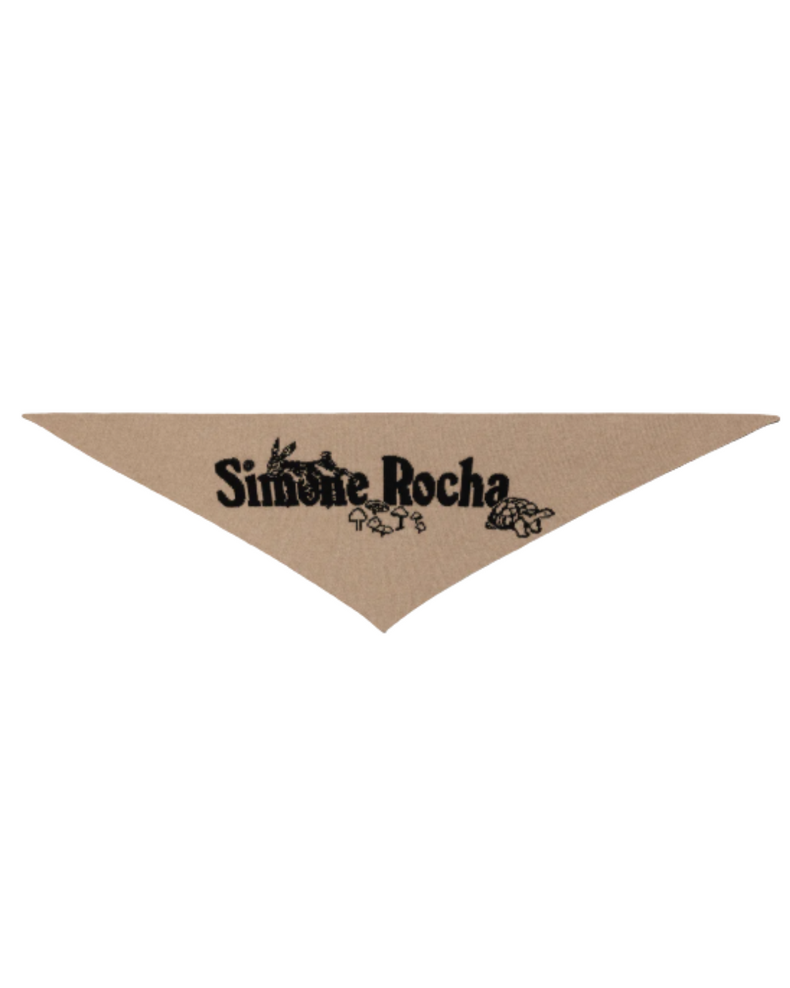 Graphic Logo Knit Neckerchief