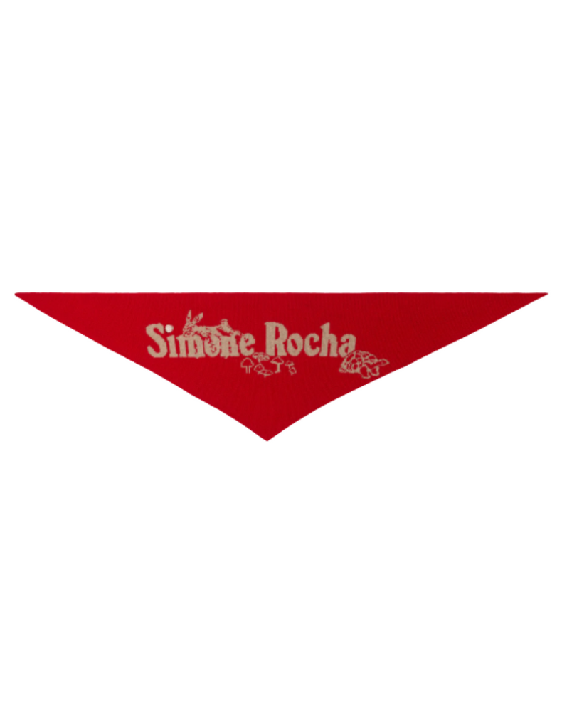 Graphic Logo Knit Neckerchief