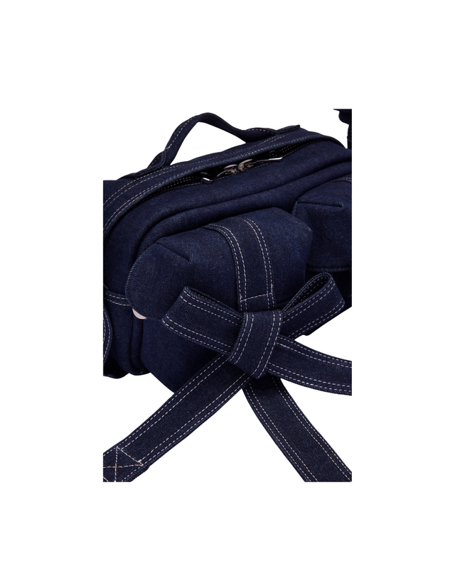 Beaded Classic Bow Crossbody Bag