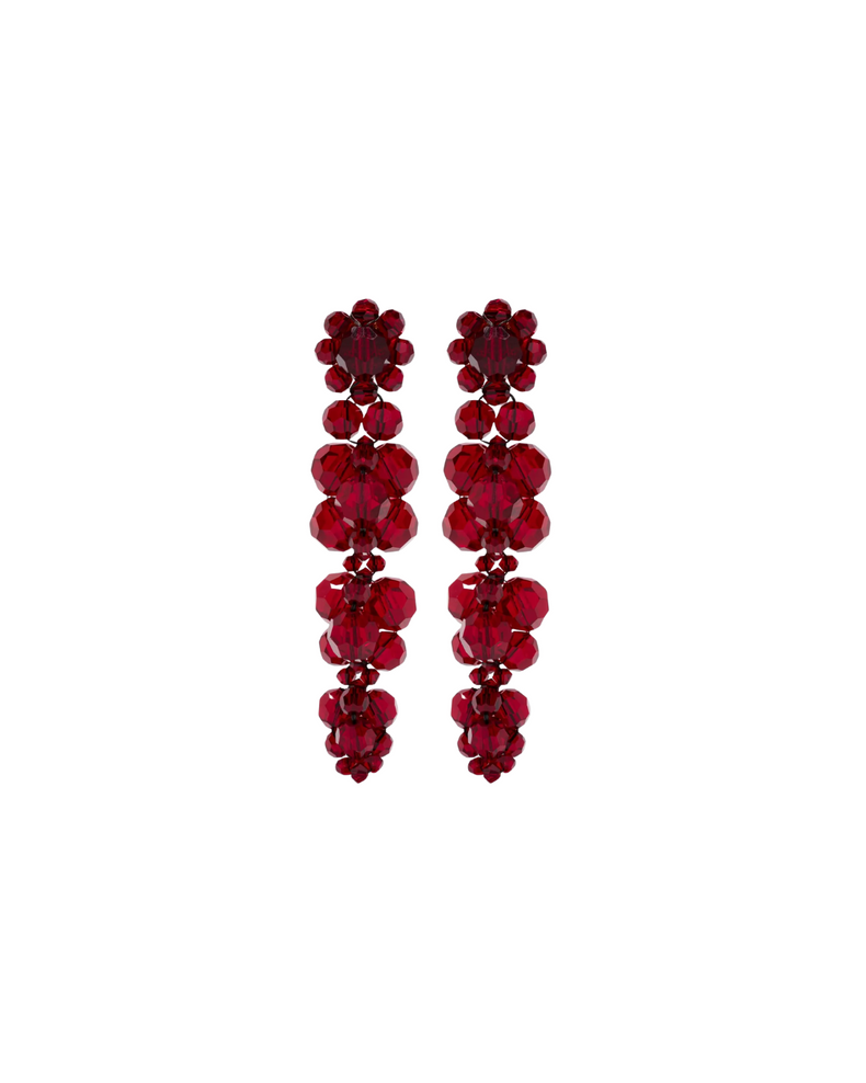 Cluster Drip Earrings