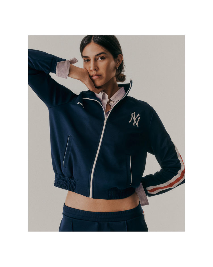 Yankees Serif Track Jacket