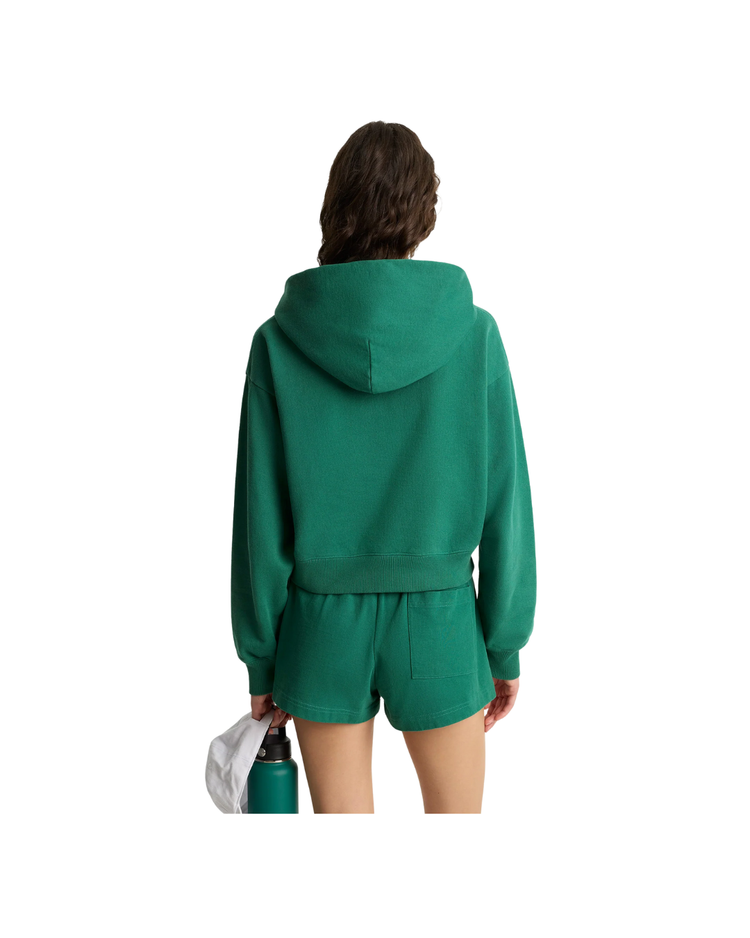 Crown Tennis Cropped Hoodie