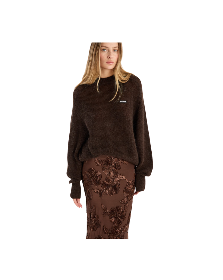 Light Knit Logo Sweater