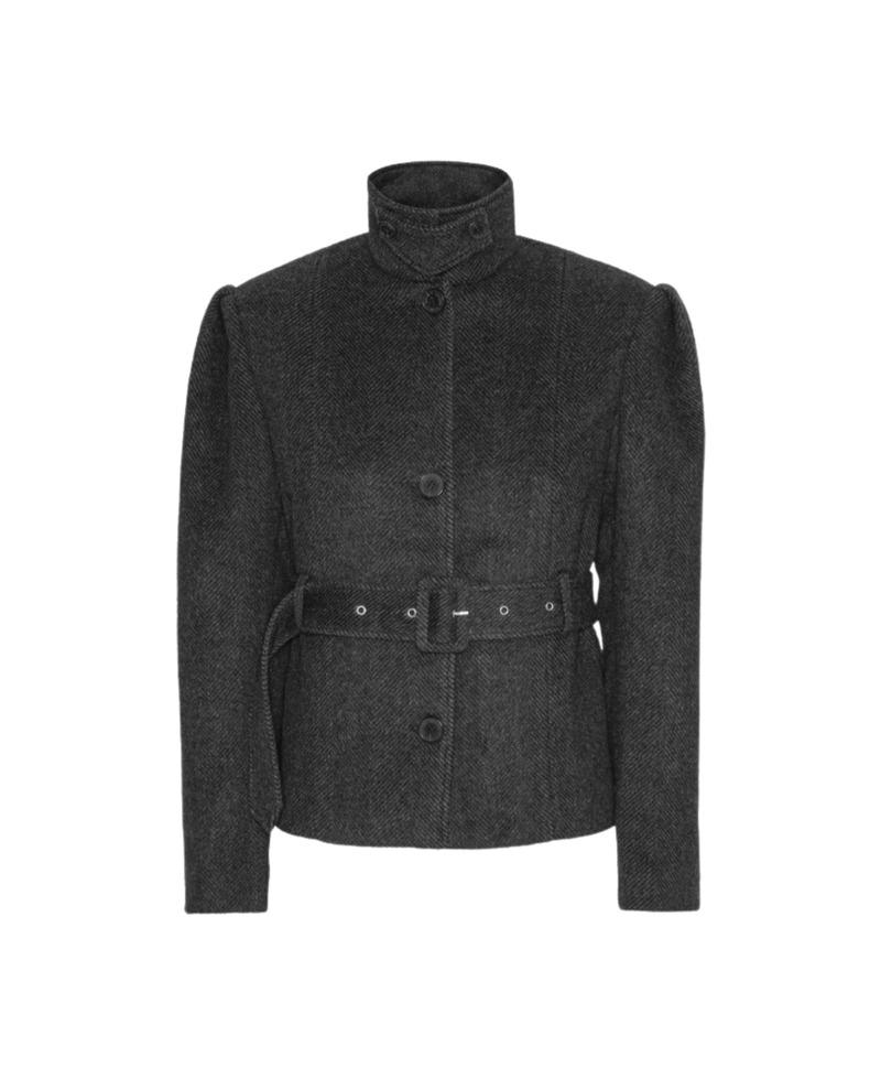 Oversized Belted Jacket