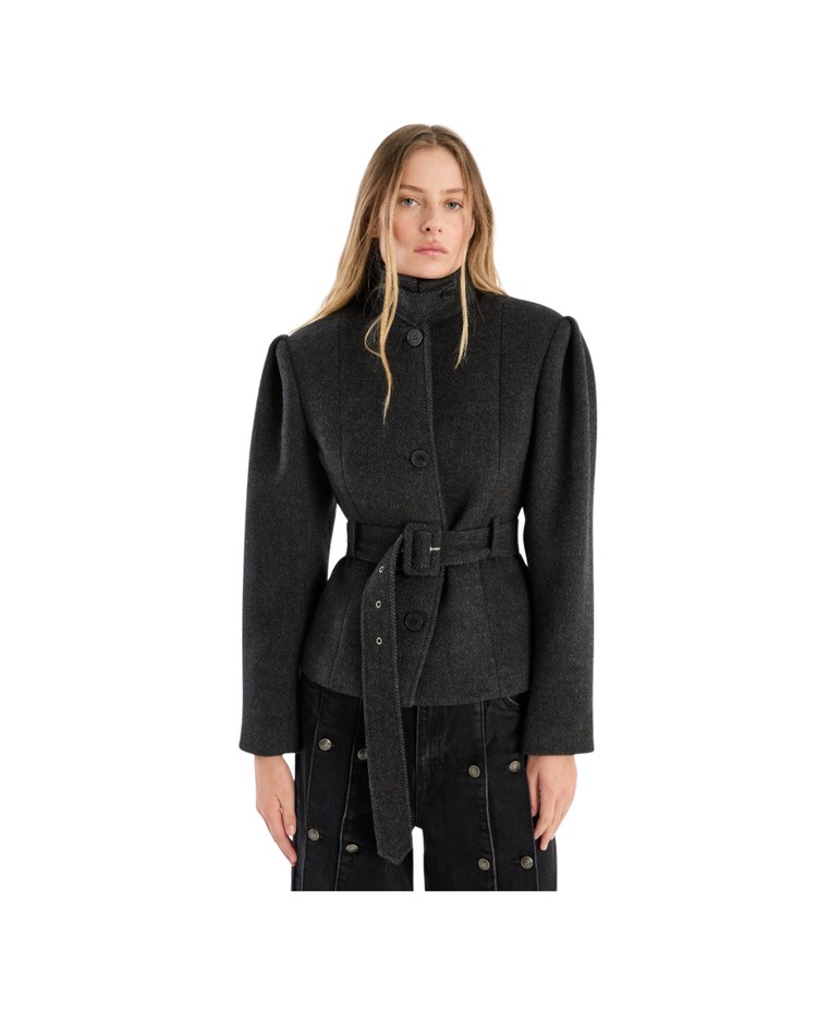 Oversized Belted Jacket